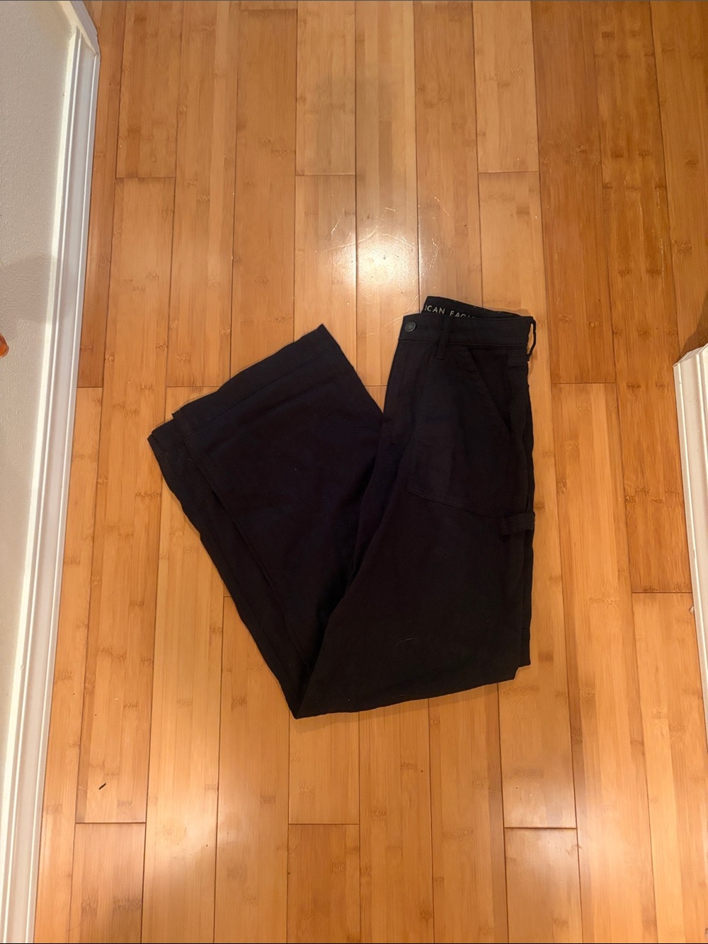 Woman’s Black Cargo Pants